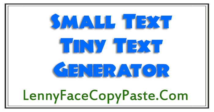 Big Text Generator For Roblox